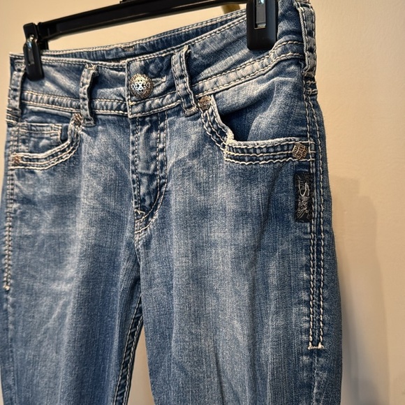 Silver suki surplus Capri Jeans 27 - Picture 5 of 12